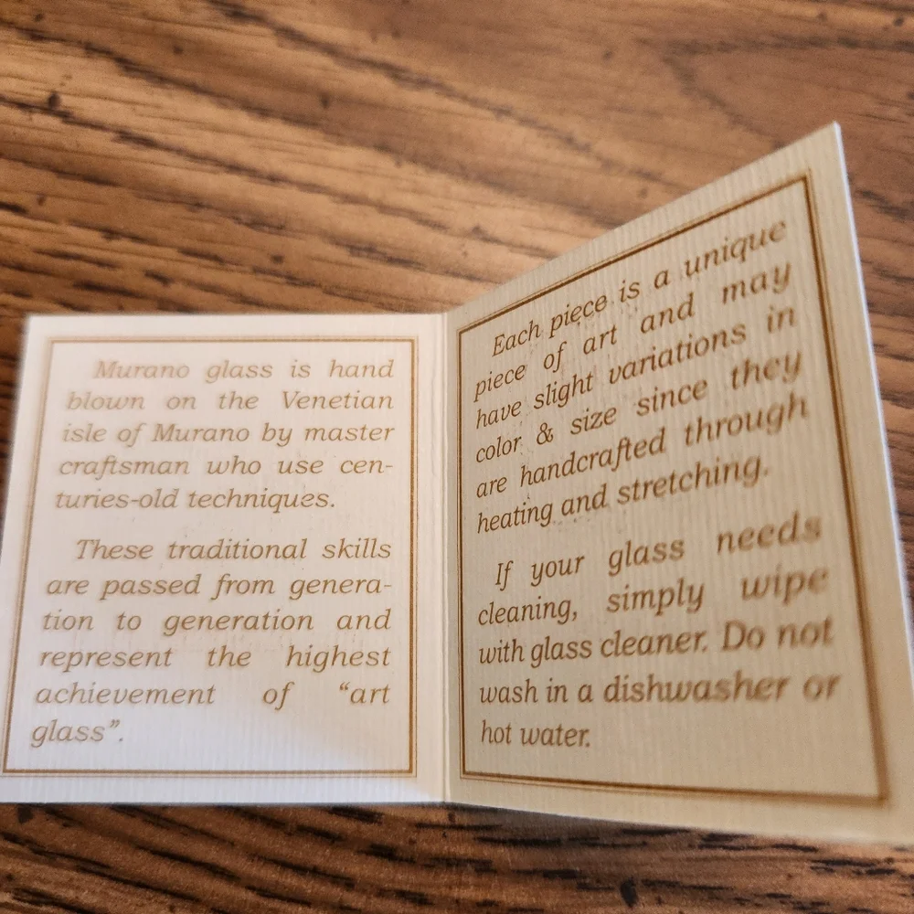 Eccolo Murano Glass  Paperweight Spread Millefiori - Picture 6 of 7